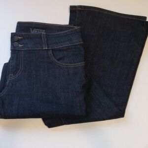 VANS Skinny Wide leg Flare Dark Wash Jeans
